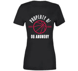 Og Anunoby Property Of Toronto Basketball Fan T Shirt - theSixTshirts