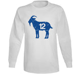 Roberto Alomar 12 Goat Distressed Toronto Baseball Fan T Shirt