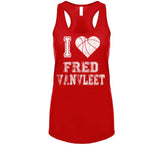 Fred VanVleet I Heart Toronto Basketball Fan T Shirt - theSixTshirts
