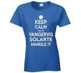 Yangervis Solarte Keep Calm Toronto Baseball Fan T Shirt