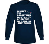 Mats Sundin Boogeyman Toronto Hockey Fan T Shirt - theSixTshirts