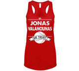 Jonas Valanciunas We Trust Toronto Basketball Fan T Shirt - theSixTshirts