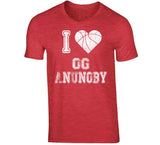 OG Anunoby I Heart Toronto Basketball Fan T Shirt - theSixTshirts