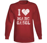 Marc Gasol I Heart Toronto Basketball Fan T Shirt - theSixTshirts