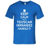 Teoscar Hernandez Keep Calm Toronto Baseball Fan T Shirt