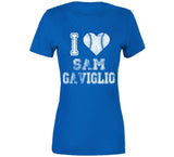 Sam Gaviglio I Heart Toronto Baseball Fan T Shirt