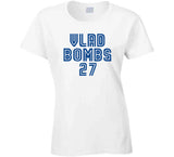 Vladimir Guerrero Jr Vlad Bombs Toronto Baseball Fan T Shirt