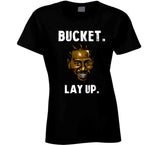 Kawhi Leonard Bucket Layup Laugh Toronto Basketball Fan V2 T Shirt