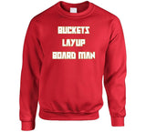 Kawhi Leonard Buckets Layup Board Man Toronto Basketball Fan T Shirt - theSixTshirts
