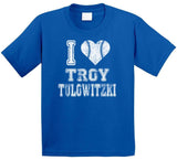Troy Tulowitzki I Heart Toronto Baseball Fan T Shirt