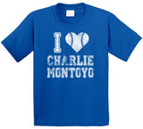 Charlie Montoyo I Heart Toronto Baseball Fan T Shirt - theSixTshirts