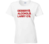 Kawhi Leonard Dessert Alcohol Larry Ob Toronto Basketball Fan V3 T Shirt