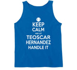 Teoscar Hernandez Keep Calm Toronto Baseball Fan T Shirt