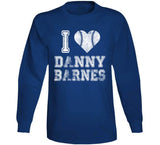 Danny Barnes I Heart Toronto Baseball Fan T Shirt - theSixTshirts