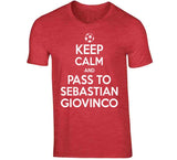 Sebastian Giovinco Keep Calm Toronto Soccer Fan T Shirt
