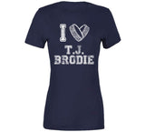 T.J. Brodie I Heart Toronto Hockey Fan T Shirt