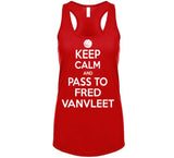Fred VanVleet Keep Calm Pass Toronto Basketball Fan T Shirt - theSixTshirts
