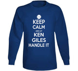 Ken Giles Keep Calm Toronto Baseball Fan T Shirt - theSixTshirts