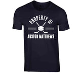 Auston Matthews Property Of Toronto Hockey Fan T Shirt - theSixTshirts