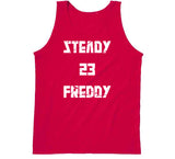Fred VanVleet Steady Freddy Distressed Toronto Basketball Fan T Shirt - theSixTshirts