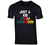 Pascal Siakam Just A Kid From Cameroon Toronto Basketball Fan T Shirt