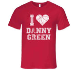 Danny Green I Heart Toronto Basketball Fan T Shirt - theSixTshirts