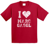 Marc Gasol I Heart Toronto Basketball Fan T Shirt - theSixTshirts