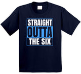 Straight Outta The Six Toronto Hockey Fan T Shirt