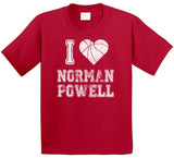 Norman Powell I Heart Toronto Basketball Fan T Shirt - theSixTshirts