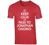 Jonathan Osorio Keep Calm Toronto Soccer Fan T Shirt - theSixTshirts