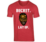 Kawhi Leonard Bucket Layup Laugh Toronto Basketball Fan T Shirt