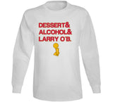 Kawhi Leonard Dessert Alcohol Larry Ob Champs Toronto Basketball Fan V3 T Shirt