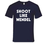 Wendel Clark Shoot Like Wendel Toronto Hockey Fan T Shirt