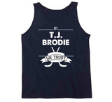 T.J. Brodie We Trust Toronto Hockey Fan T Shirt