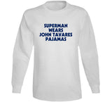 John Tavares Superman Pajamas Toronto Hockey Fan T Shirt