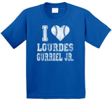 Lourdes Gurriel Jr I Heart Toronto Baseball Fan T Shirt - theSixTshirts