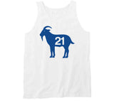 Carlos Delgado 21 Goat Toronto Baseball Fan T Shirt - theSixTshirts