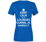 Lourdes Gurriel Jr Keep Calm Toronto Baseball Fan T Shirt - theSixTshirts