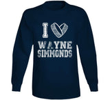 Wayne Simmonds I Heart Toronto Hockey Fan T Shirt