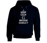 T.J. Brodie Keep Calm Toronto Hockey Fan T Shirt
