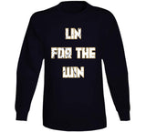 Jeremy Lin For The Win Distressed Toronto Basketball T Shirt - theSixTshirts