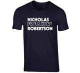 Nicholas Robertson Freakin Toronto Hockey Fan T Shirt