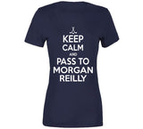 Morgan Reilly Keep Calm Pass To Toronto Hockey Fan T Shirt - theSixTshirts