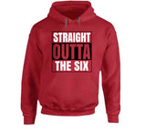 Straight Outta The Six Toronto Basketball Fan T Shirt