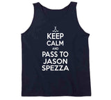 Jason Spezza Keep Calm Pass To Toronto Hockey Fan T Shirt