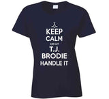 T.J. Brodie Keep Calm Toronto Hockey Fan T Shirt