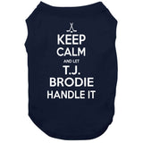 T.J. Brodie Keep Calm Toronto Hockey Fan T Shirt