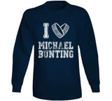 Michael Bunting I Heart Toronto Hockey Fan T Shirt