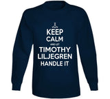Timothy Liljegren Keep Calm Toronto Hockey Fan T Shirt