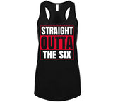 Straight Outta The Six Toronto Basketball T Shirt